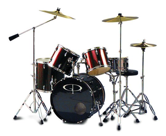 Gp Perc Studio Drum Set Met Wr W Cym