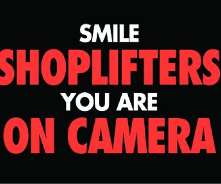 12 X 18 Shoplifters On Camera