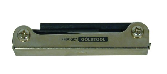 7 Pc Metric Folding Hex Key Set