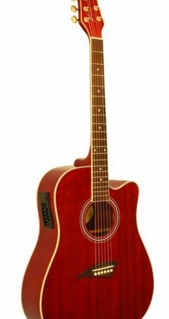 Kona Drdnt Ca Acou/Ele T Red