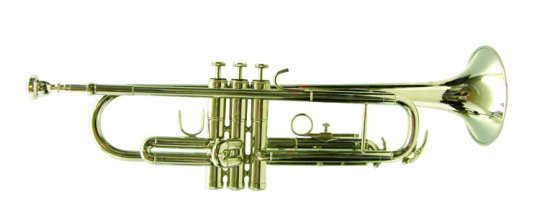 Trumpet B Flat Nickel Finish W/Case
