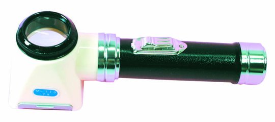 Peer 7X Lighted Loupe W/Gauge