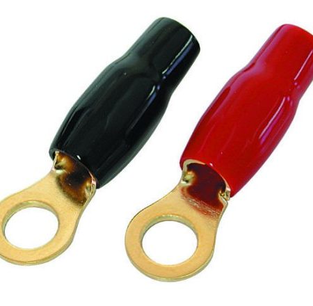 APipe 4 ga 4 Pack Ring Terminals