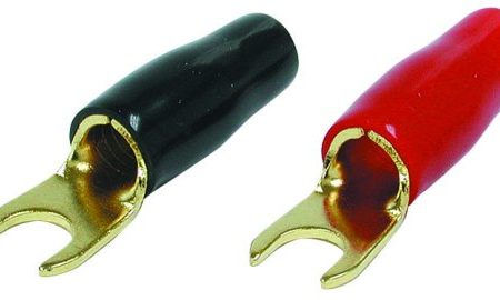 APipe 4 ga 4 Pack Spade Terminals