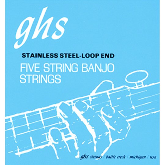 Ghs Banjo Strings 5 Str Jd Crowe Set