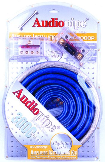Audiopipe Platinum 8Ga 1500w Install Kit