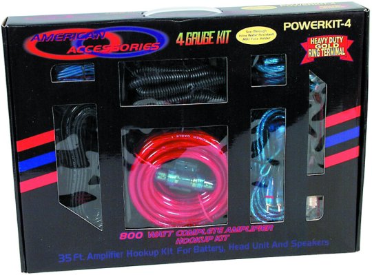 Ameri Access 6 Gauge 800 Watt Ins Kit