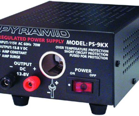 PYR 5 Amp Power Supply W/Cigar Plug