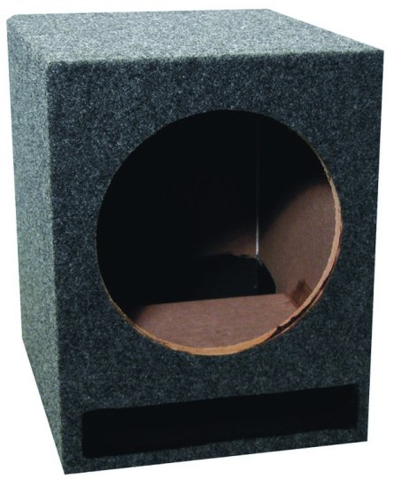 Single 12in Vented Woofer Box Ebox