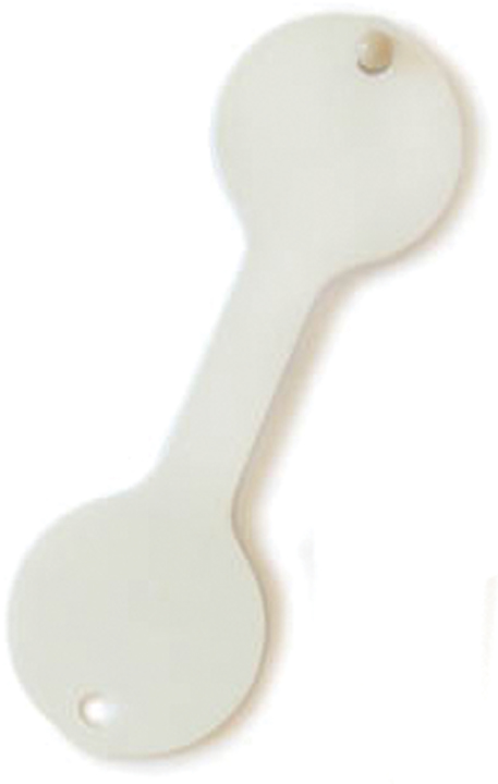 Arch Crown Wht Sml Tags Box Of 1000