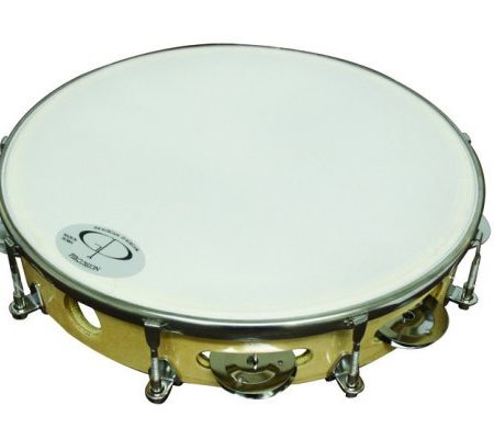 Gp Per 10 In Wood Rim Tunable Tambourine