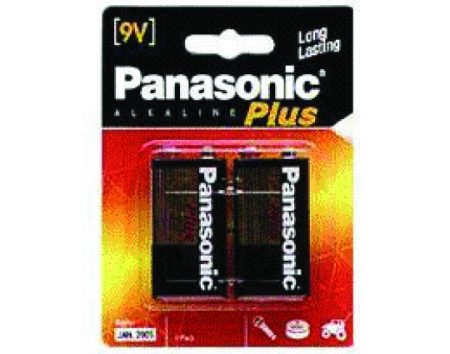 Panasonic Alkaline 9Volt 2 Pk