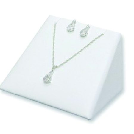 Stackable Earring Pendant Display White