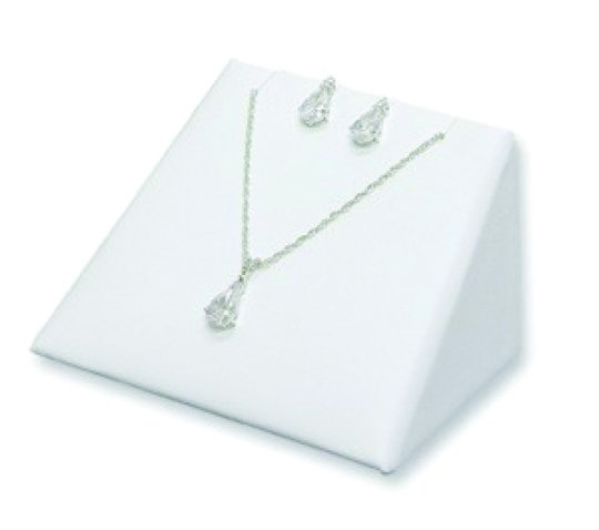 Stackable Earring Pendant Display White
