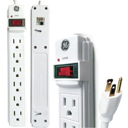 Ge 6 Outlet Multi-Purpose Circuit Breakr