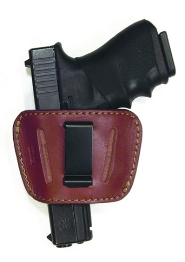 Leather Slide Large Holster 9mm 45 Auto