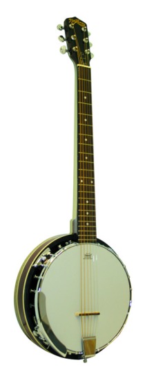 Trinity River 6 String Banjo-Tar
