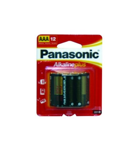 Panasonic AAA 12Pk Alkaline Batteries