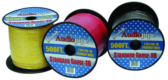 APipe Black 18 ga Remote Cable 500ft 8