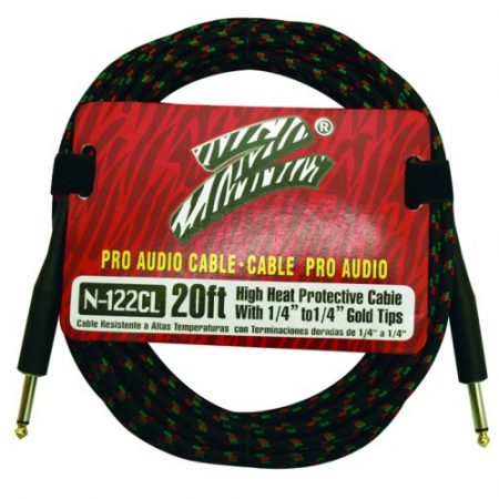 NA 20 Ft  Tweed Guitar Cable