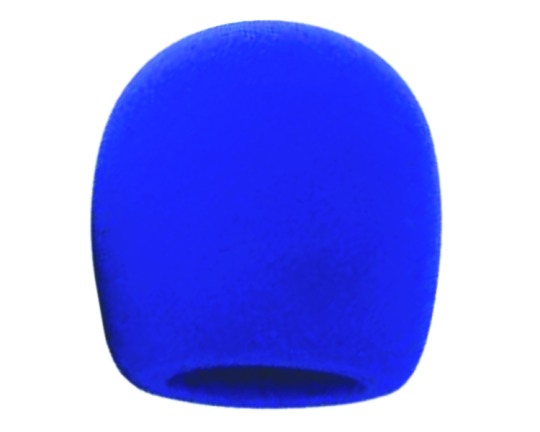 Fat Boy Mic Wind Screen Blue