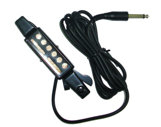 Fat Boy Guitar Soundhole Pickup Black