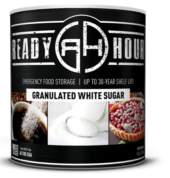 Ready Hour Granulated White Sugar #10 can (595 servings)