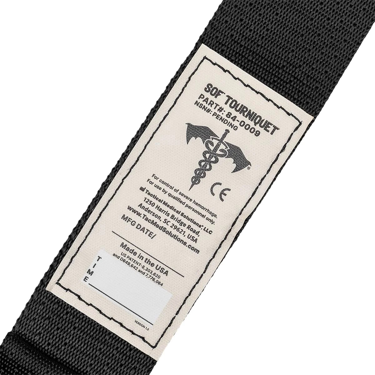 SOF Tourniquet (SOF-T), Black, TacMed, GEN 4, 84-0009, TCCC - Image 6