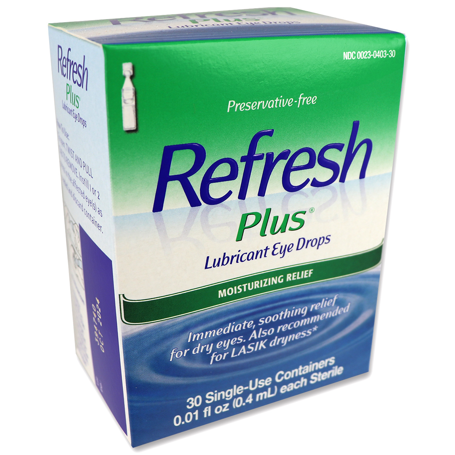 Lubricating Eye Drops, 30 Ampules per Box - Image 2