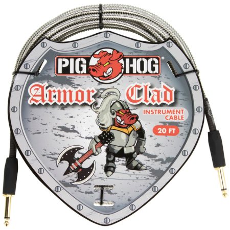 PIG HOG "ARMOR CLAD" INSTRUMENT CABLE, 20FT