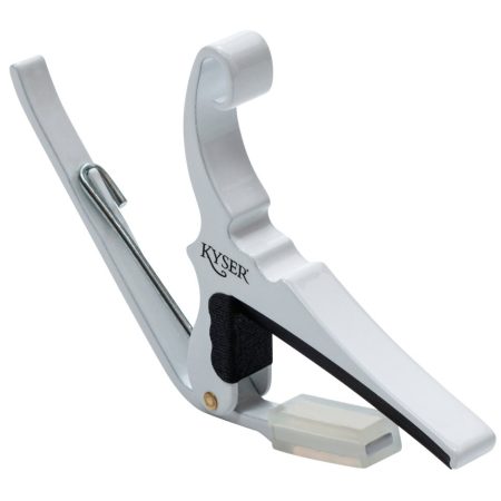 Kyser KG6 6 String Acoustic Guitar Capo - White