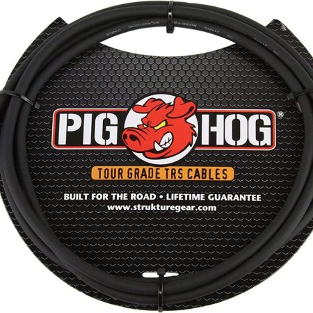 Pig Hog PTRS06 High Performance 1/4" TRS Instrument Cable, 6 Feet