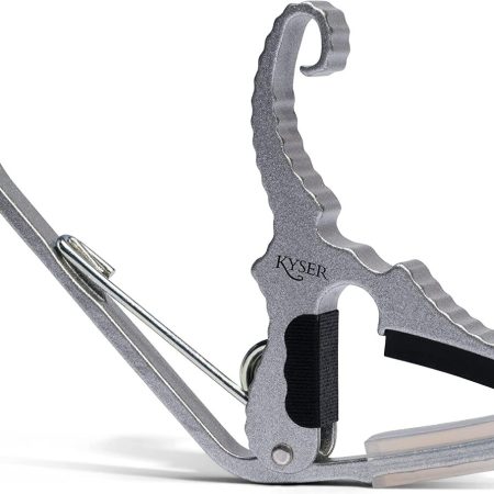 Kyser KG3B Shortcut Partial Guitar Capo - Silver