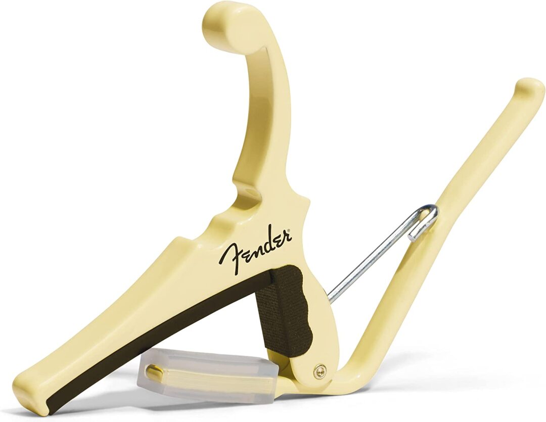 Fender X Kyser Quick-Change Electric Guitar Capo - Olympic White