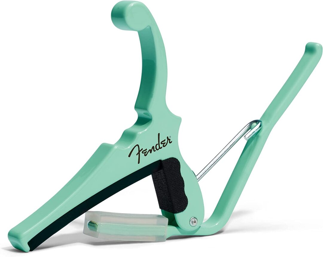Fender X Kyser Quick-Change Electric Guitar Capo - Surf Green