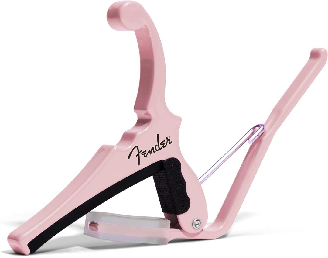 Fender X Kyser Quick-Change Electric Guitar Capo - Shell Pink