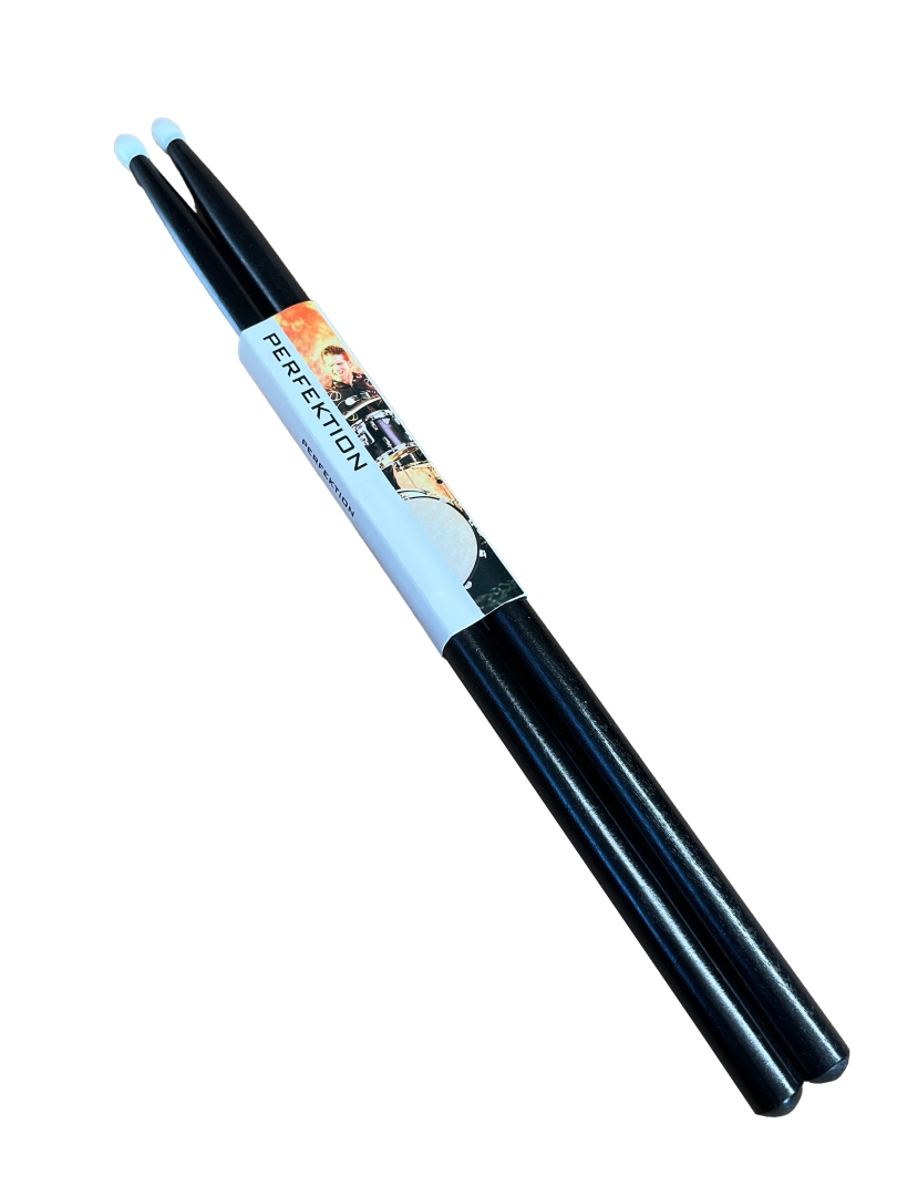 Perfektion 5B Colored Sticks with Nylon Tips Black