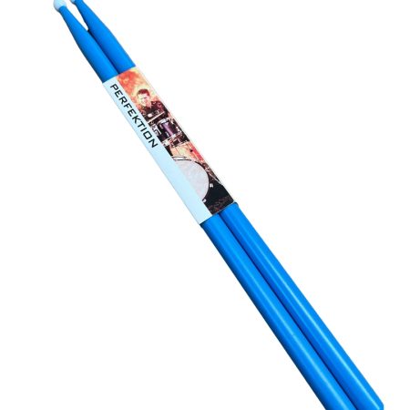 Perfektion 5A Colored Sticks with Nylon Tips Light Blue