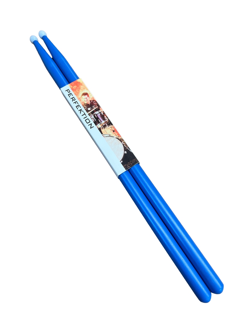 Perfektion Rock Colored Sticks with Nylon Tips Dark Blue