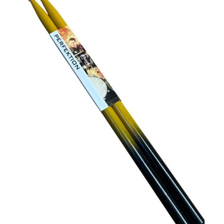 Perfektion Rock Colored Sticks with Nylon Tips Yellow & Black