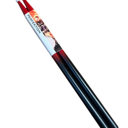 Perfektion 7A Colored Sticks with Nylon Tips Red & Black