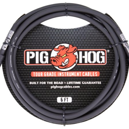 PIG HOG 6FT 1/4" - 1/4" 8MM INST. CABLE