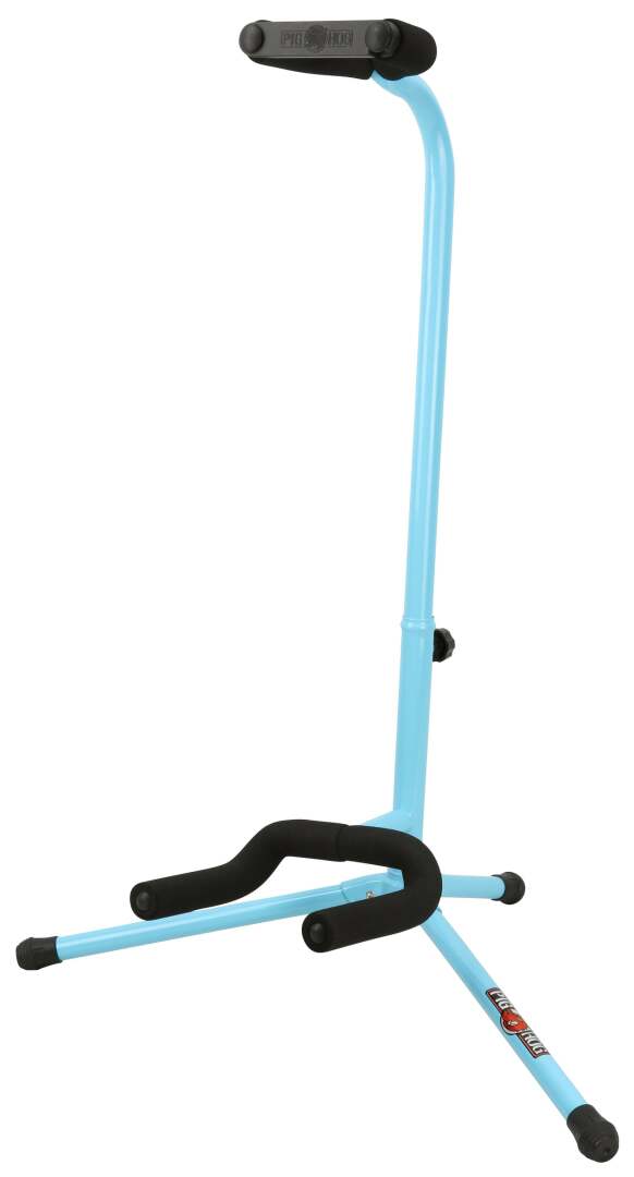 PIG HOG GUITAR STAND, DAPHNE BLUE