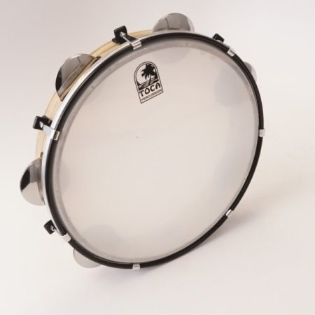 Toca 12" Pandeiro, Siam Oak 2-ply shells with chromed steel platinella