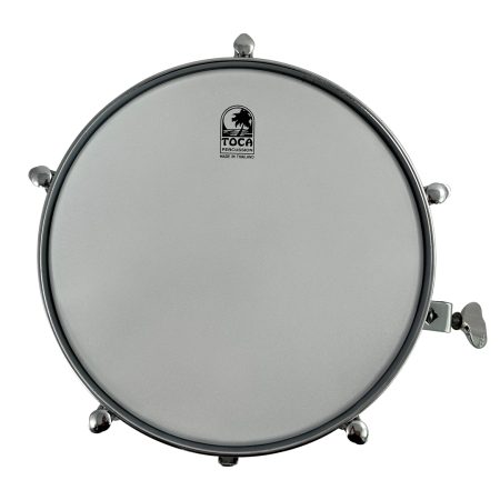 Drumset Timbale w/Snares, 4"x 12", Stainlesss Steel Shell