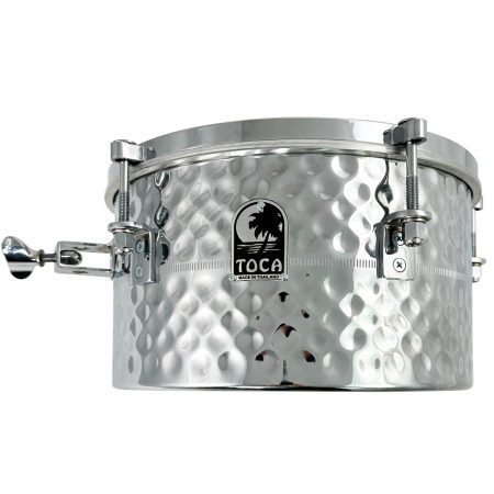 Drumset Timbale w/Snares, 7"x 12", Hand Hammered Shell