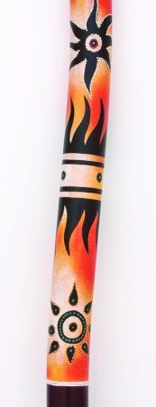 Toca Curved Didgeridoo Tribal Sun