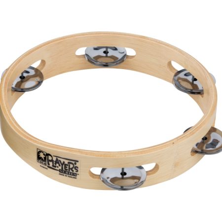 Toca Player's Wood Tambourine, 7-1/2" Single Row