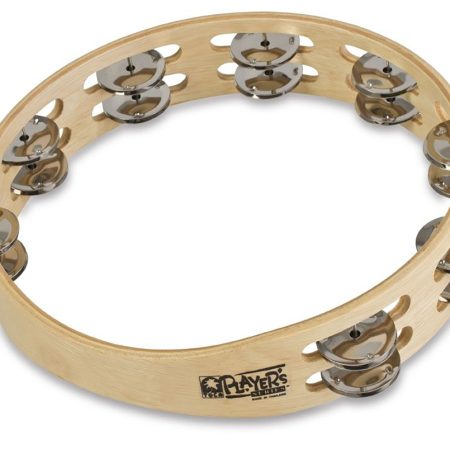 Toca Player's Wood Tambourine, 9"Double Row