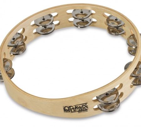 Toca Player's Wood Tambourine, 10" Double Row